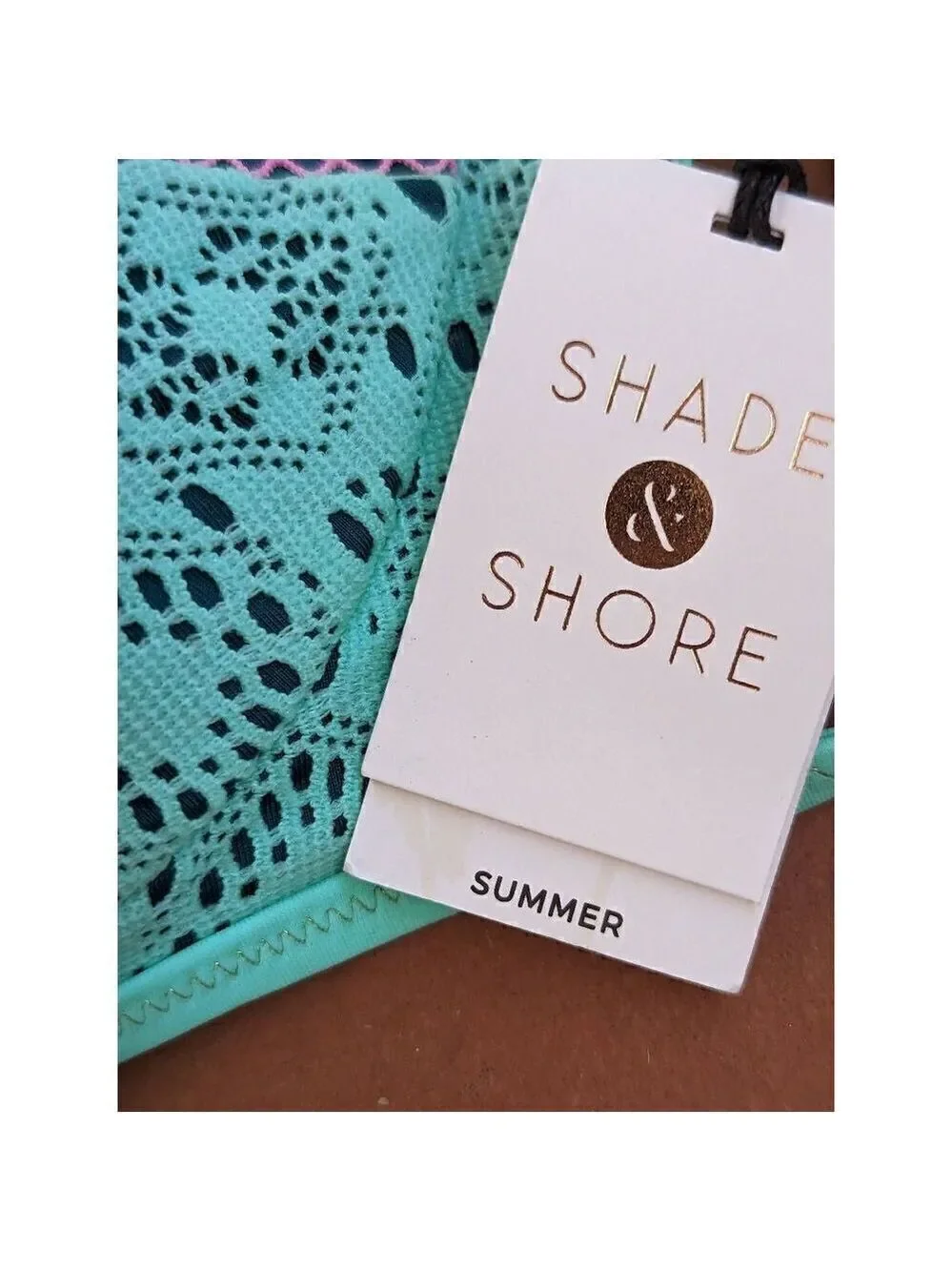 Shade & Shore Women's Bikini top NWT Size 38B